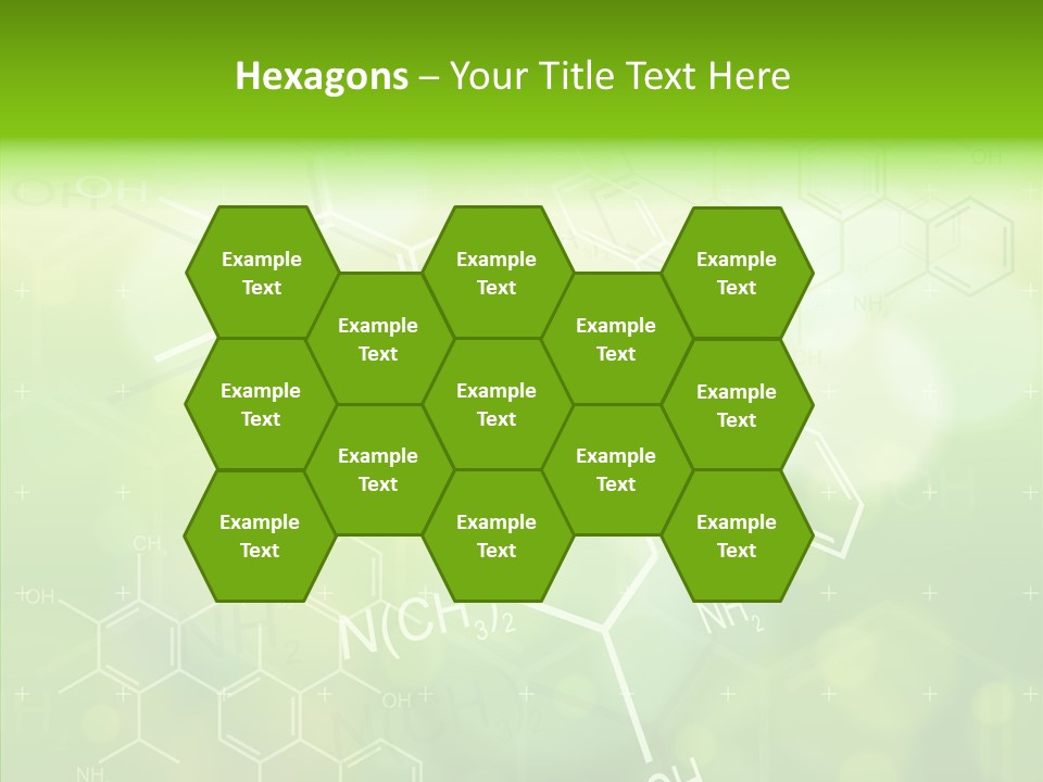 Vector Yellow Shape PowerPoint Template