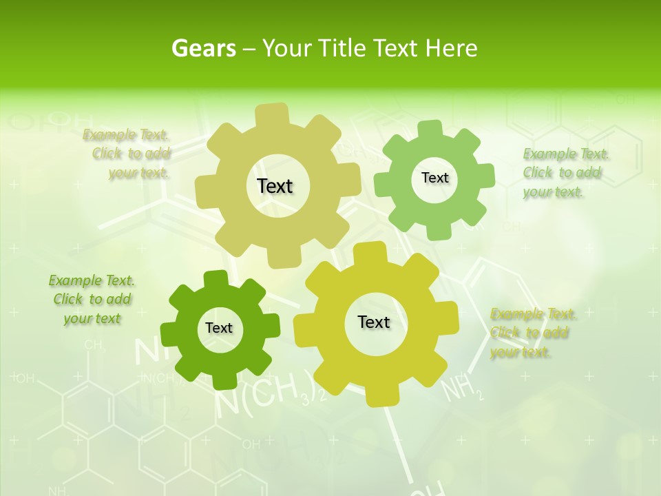 Vector Yellow Shape PowerPoint Template