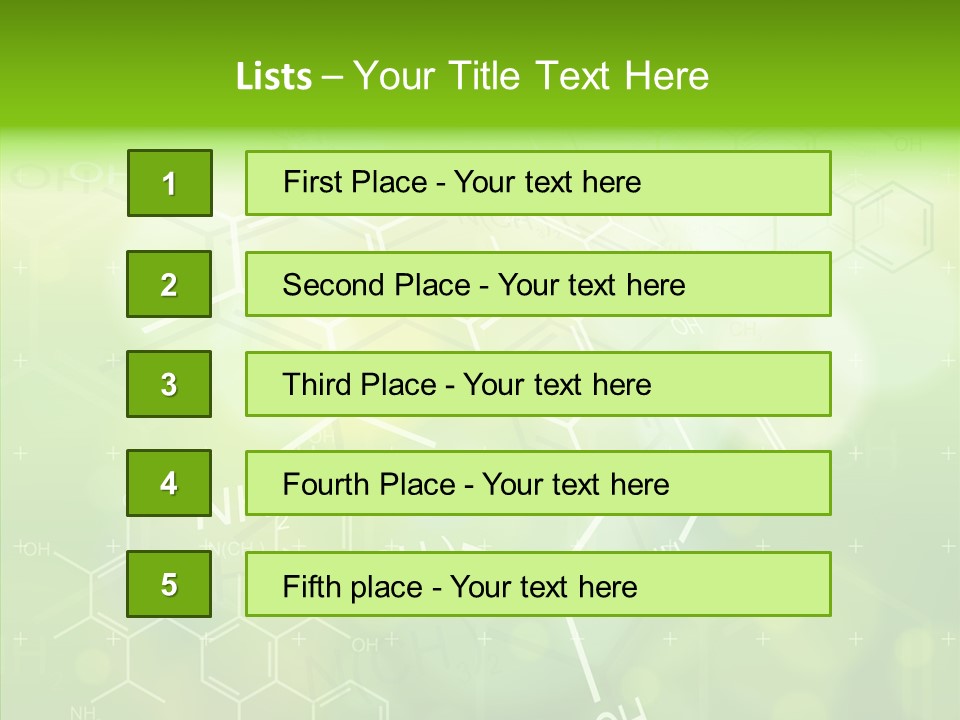 Vector Yellow Shape PowerPoint Template