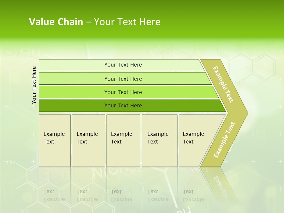 Vector Yellow Shape PowerPoint Template