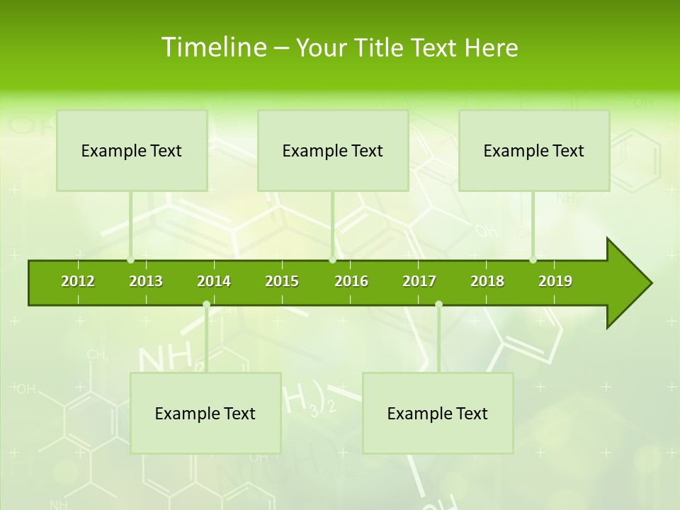 Vector Yellow Shape PowerPoint Template
