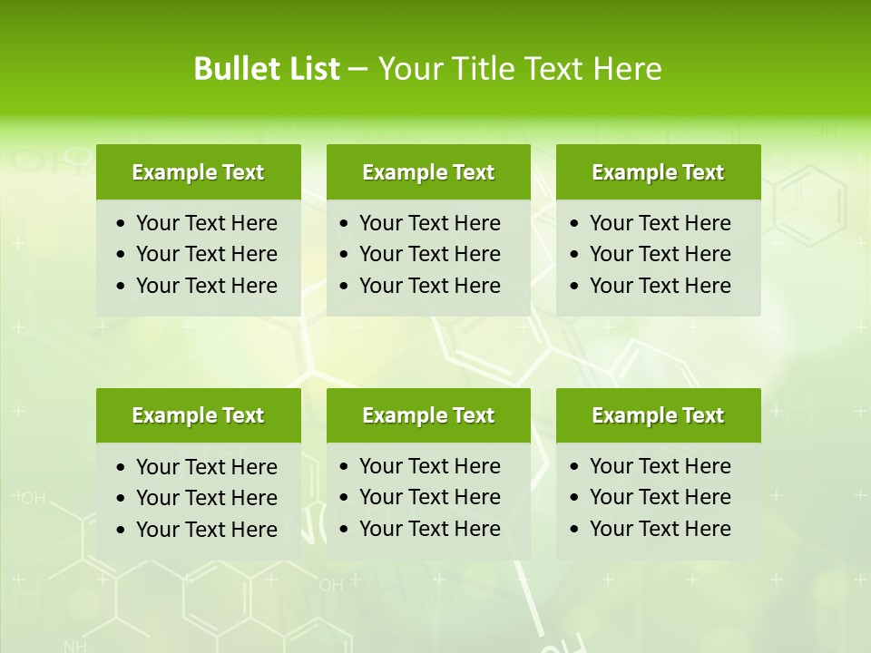 Vector Yellow Shape PowerPoint Template
