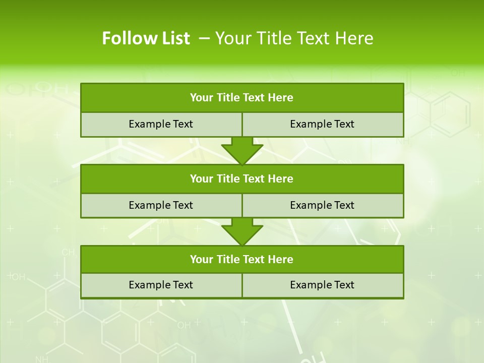 Vector Yellow Shape PowerPoint Template