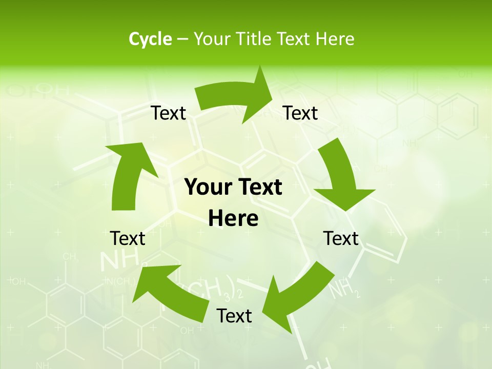 Vector Yellow Shape PowerPoint Template