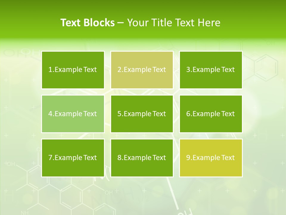 Vector Yellow Shape PowerPoint Template