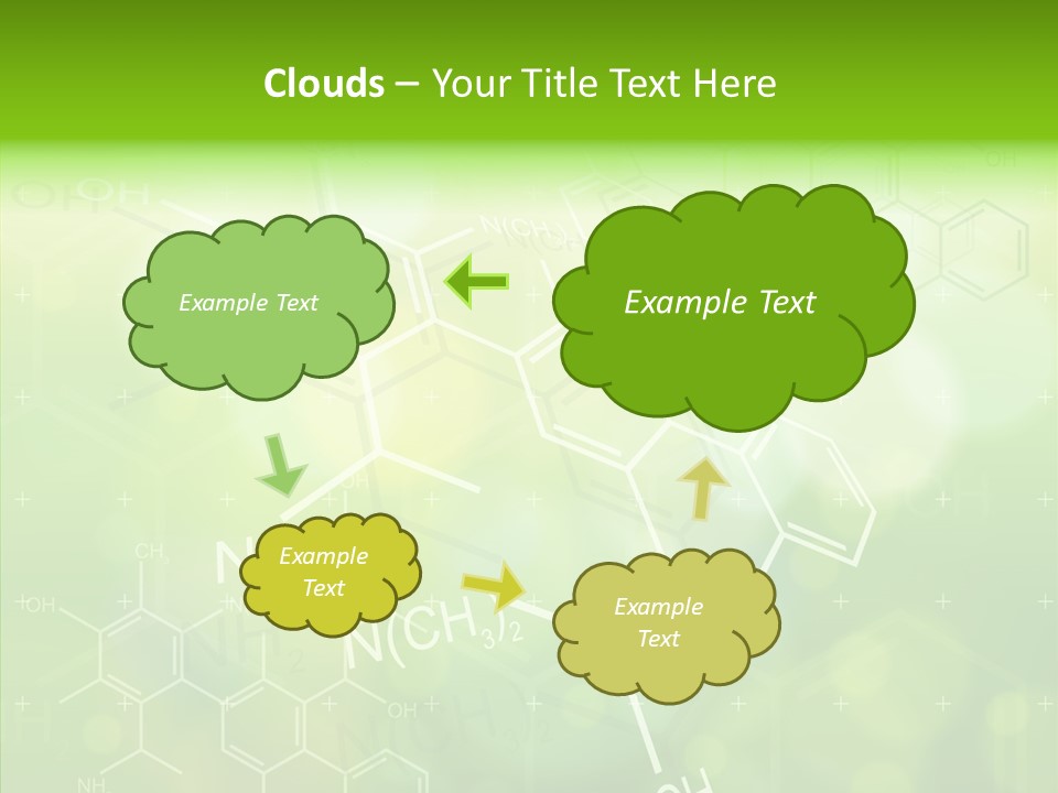 Vector Yellow Shape PowerPoint Template
