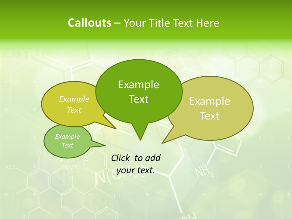 Vector Yellow Shape PowerPoint Template