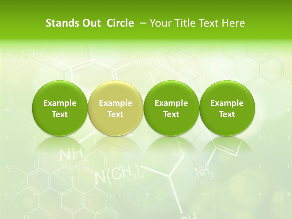 Vector Yellow Shape PowerPoint Template