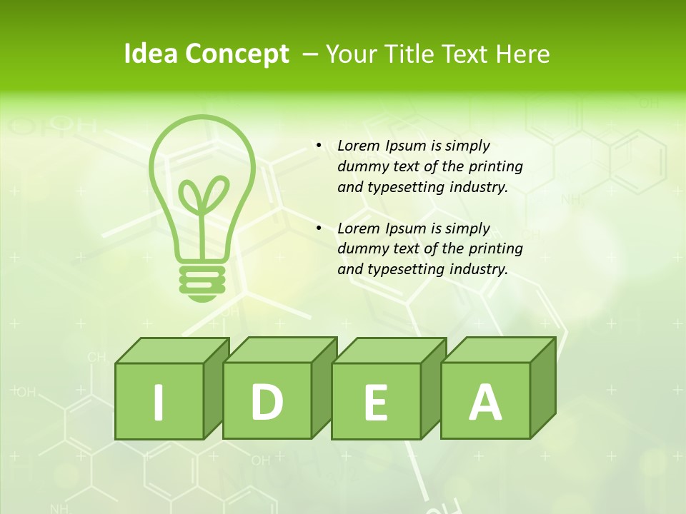 Vector Yellow Shape PowerPoint Template