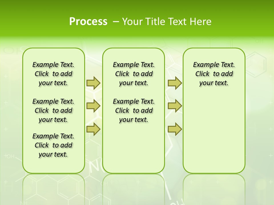 Vector Yellow Shape PowerPoint Template