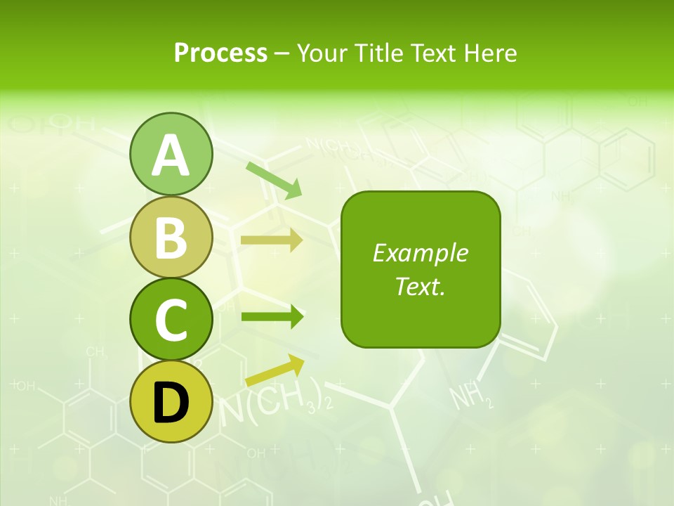 Vector Yellow Shape PowerPoint Template