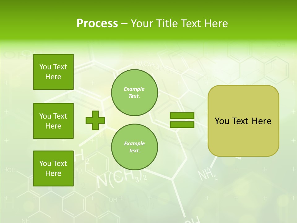 Vector Yellow Shape PowerPoint Template