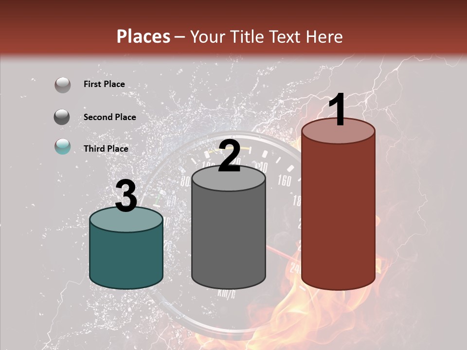 Inferno Black Fast PowerPoint Template