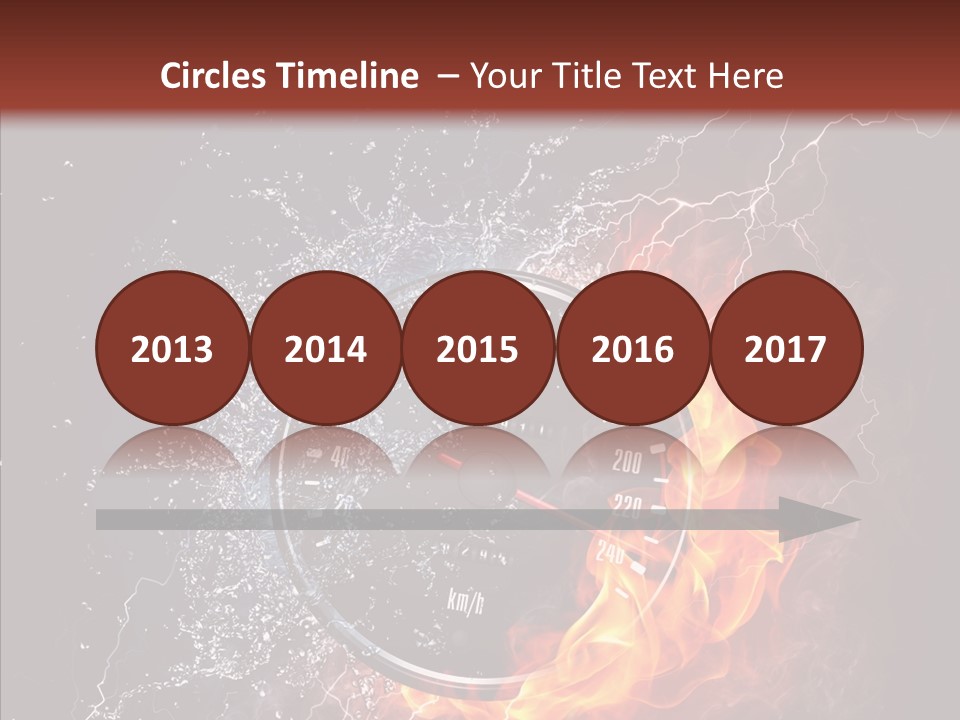 Inferno Black Fast PowerPoint Template