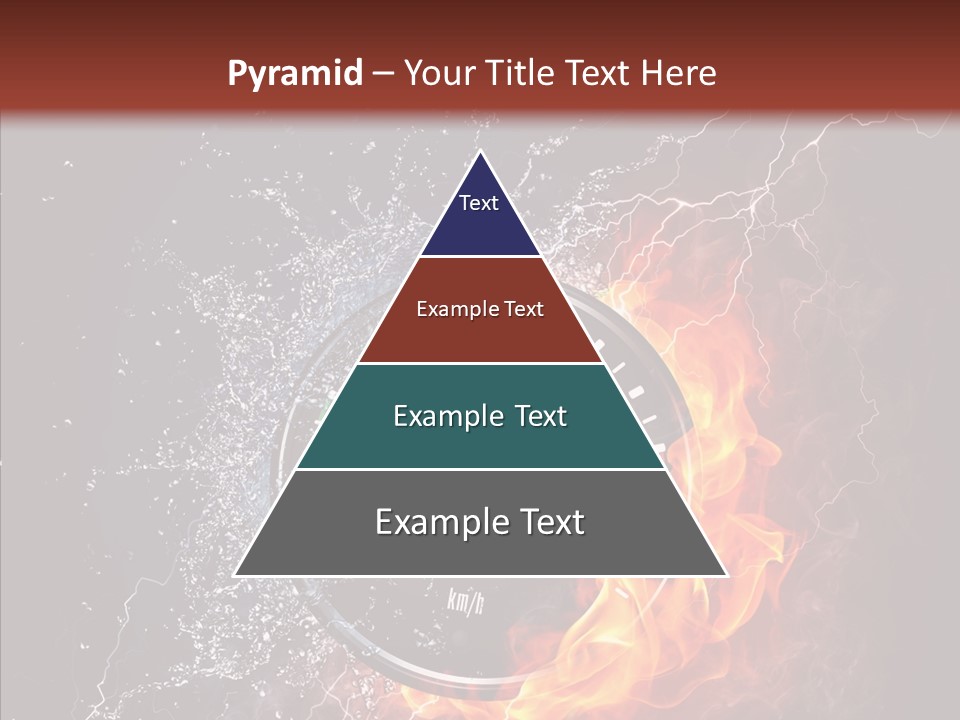 Inferno Black Fast PowerPoint Template