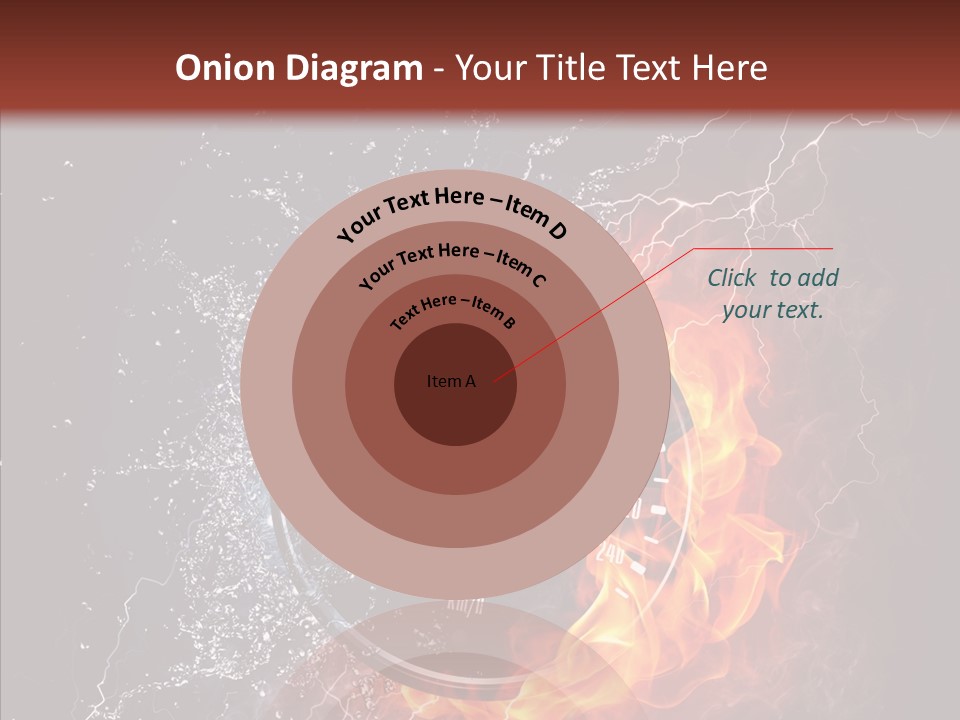 Inferno Black Fast PowerPoint Template