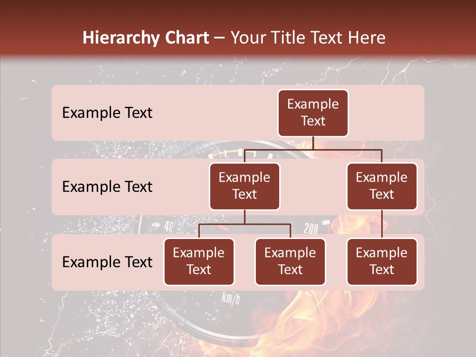 Inferno Black Fast PowerPoint Template