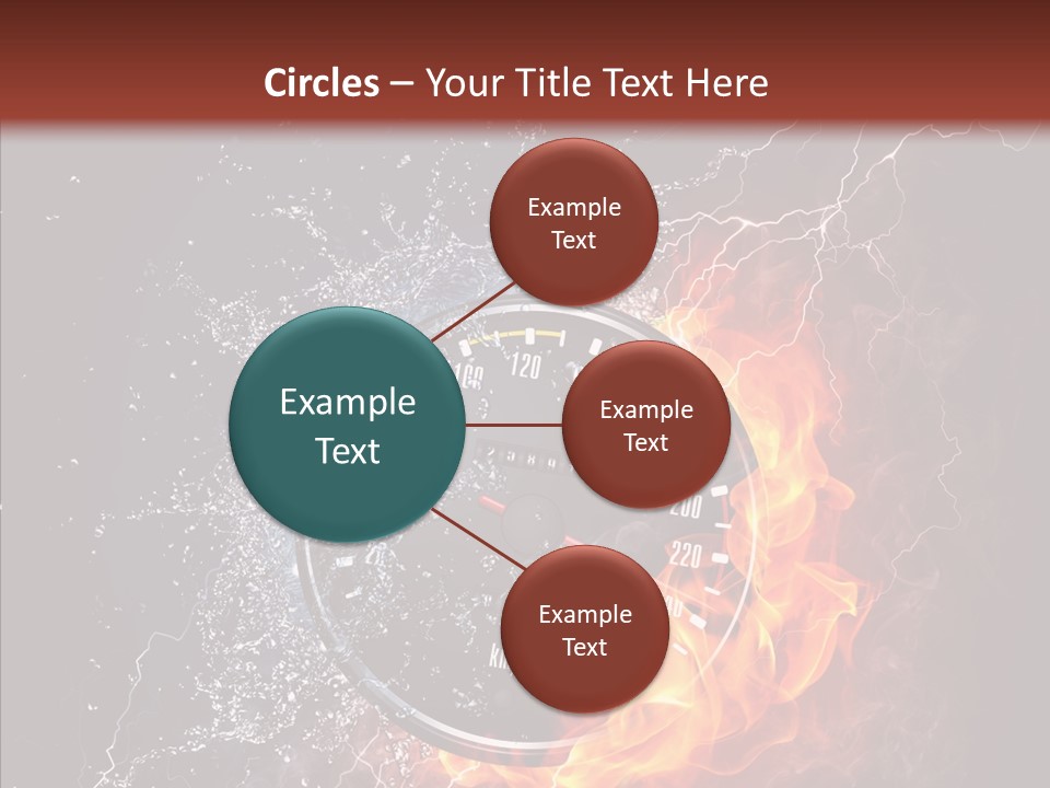 Inferno Black Fast PowerPoint Template