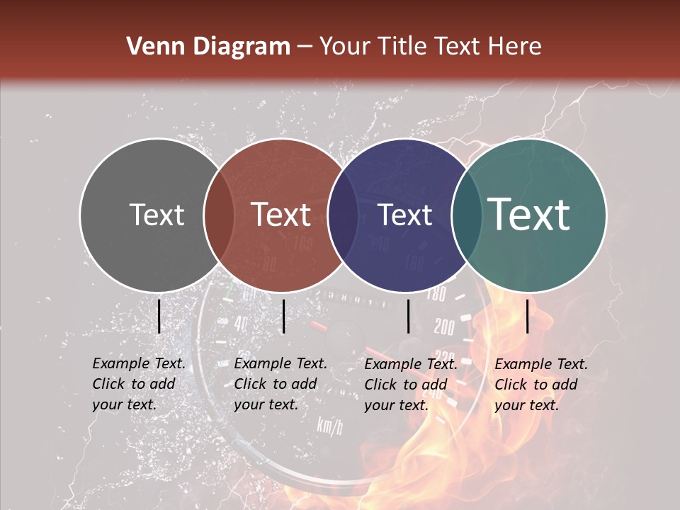 Inferno Black Fast PowerPoint Template