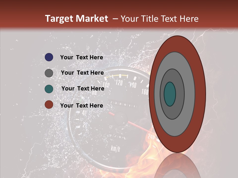 Inferno Black Fast PowerPoint Template