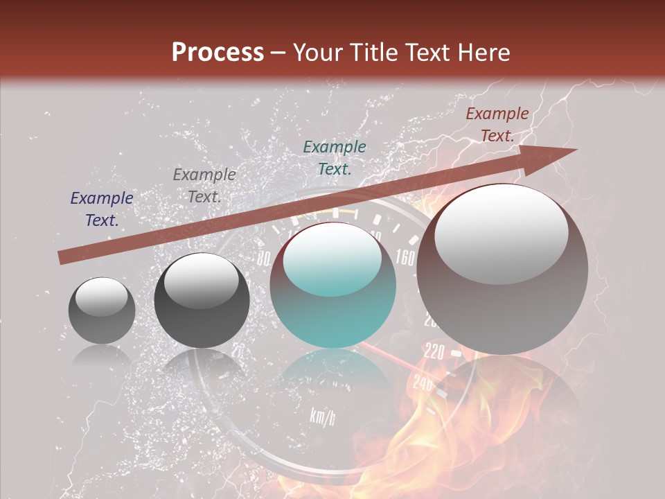 Inferno Black Fast PowerPoint Template
