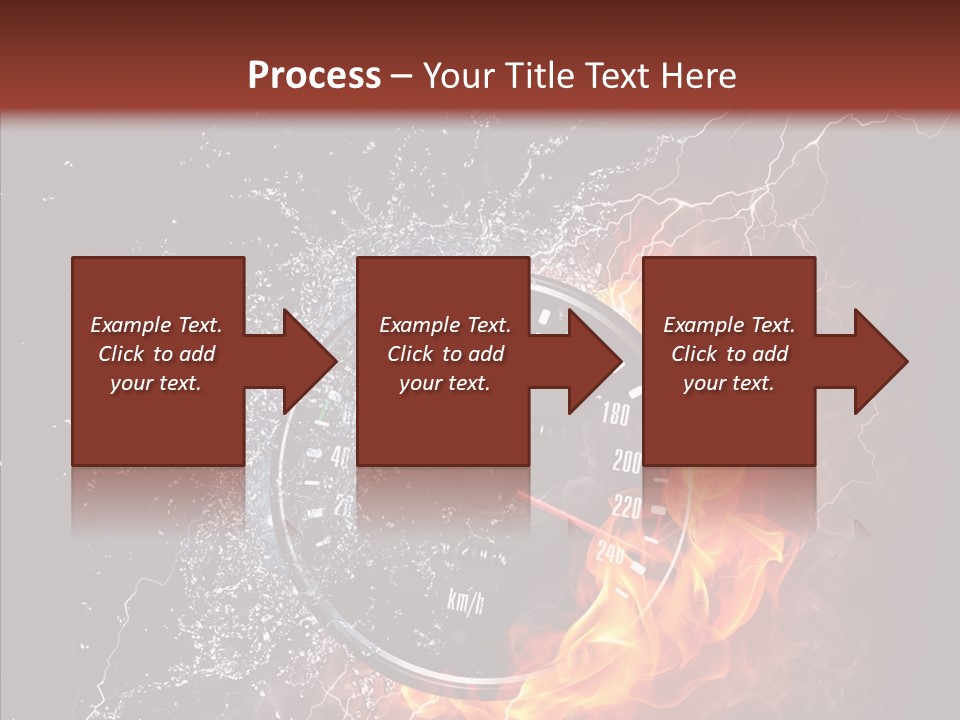 Inferno Black Fast PowerPoint Template