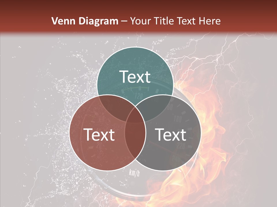 Inferno Black Fast PowerPoint Template