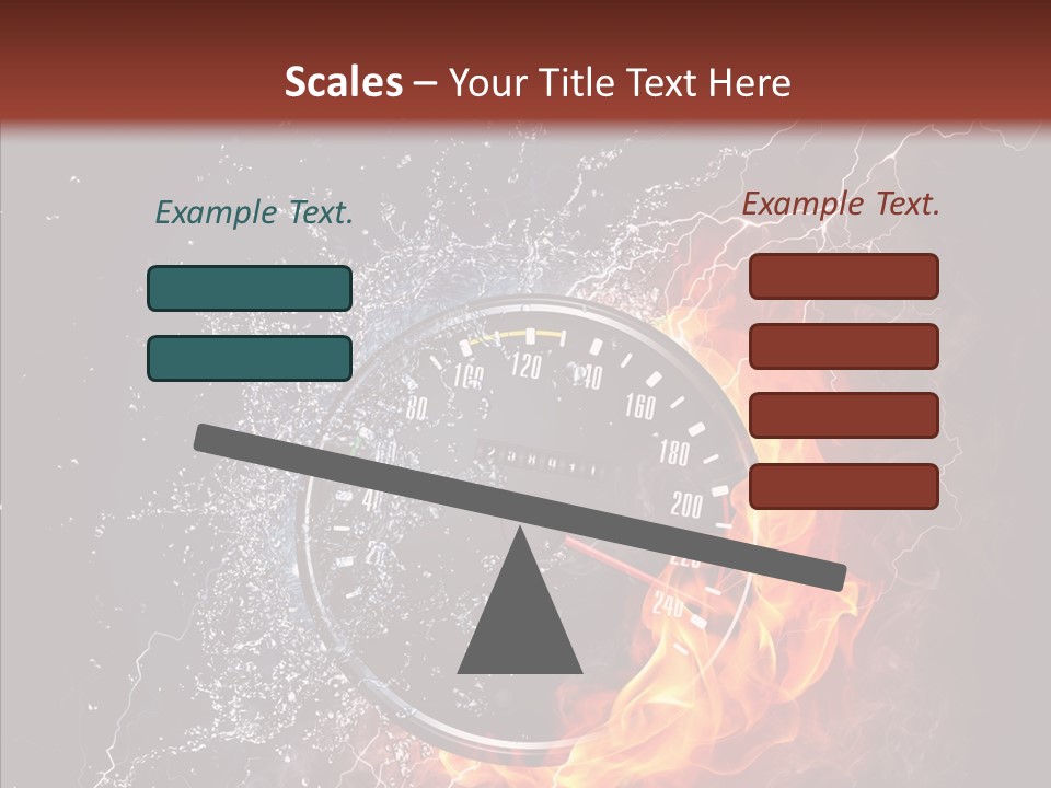 Inferno Black Fast PowerPoint Template