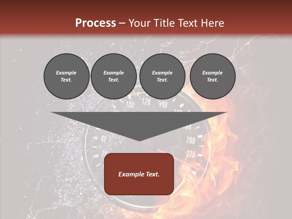 Inferno Black Fast PowerPoint Template