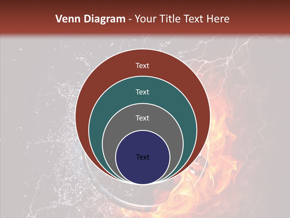 Inferno Black Fast PowerPoint Template