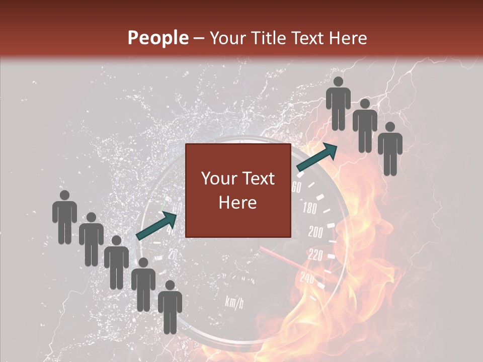 Inferno Black Fast PowerPoint Template