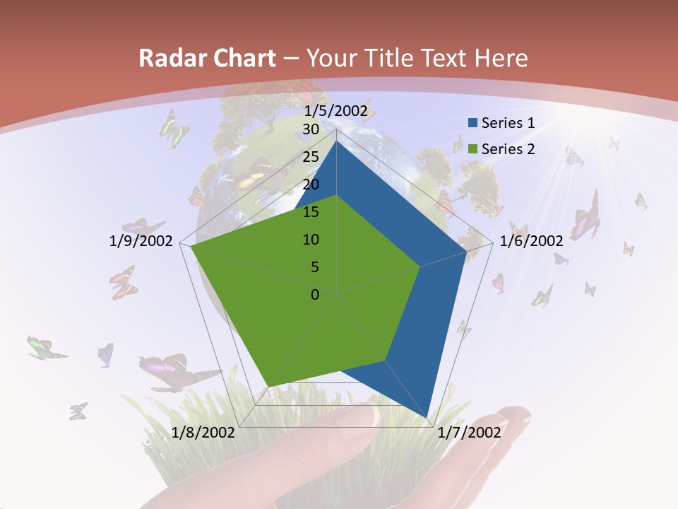 Attractive Hand Holiday PowerPoint Template
