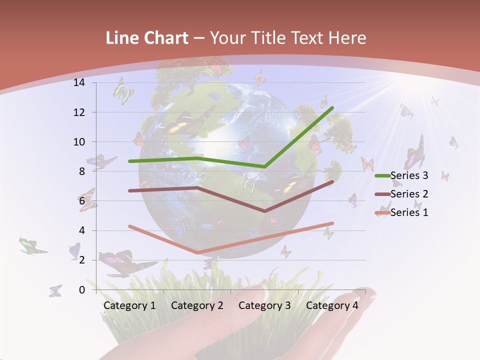 Attractive Hand Holiday PowerPoint Template