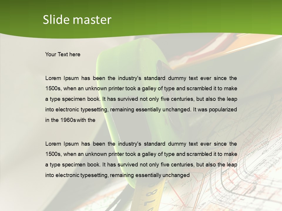 Helmet House Supervision PowerPoint Template