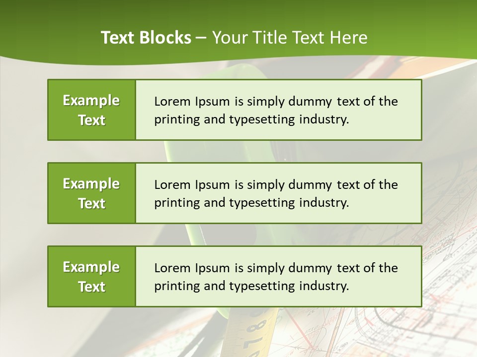 Helmet House Supervision PowerPoint Template