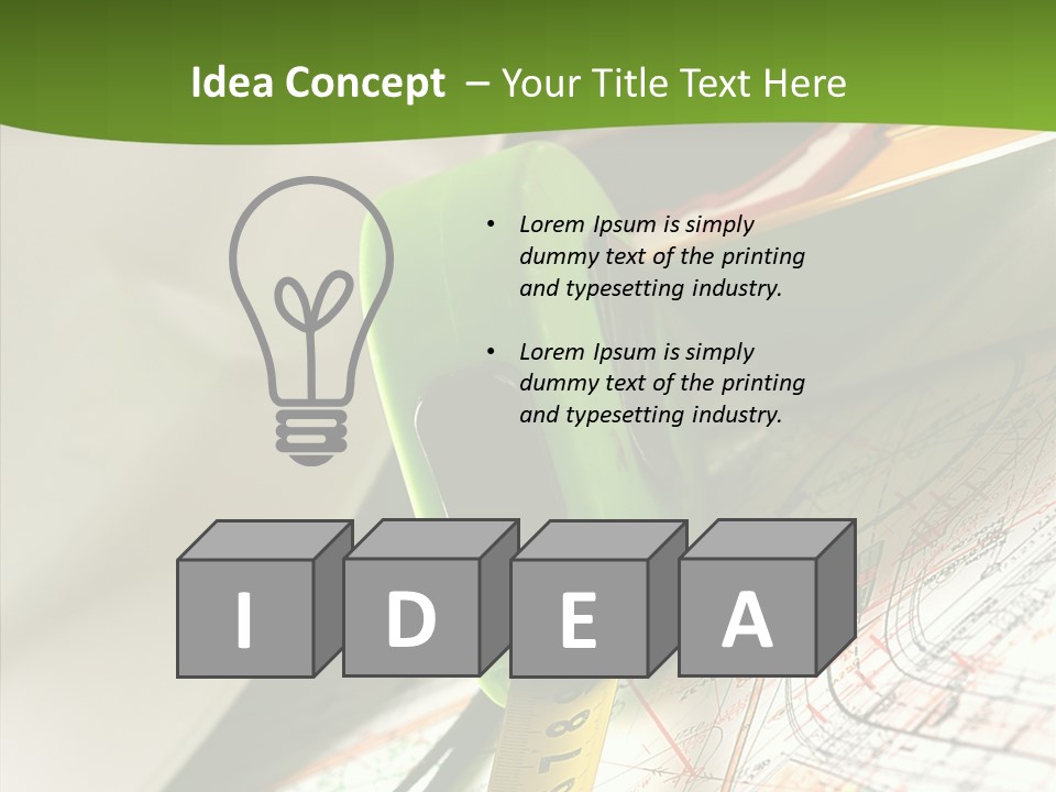 Helmet House Supervision PowerPoint Template