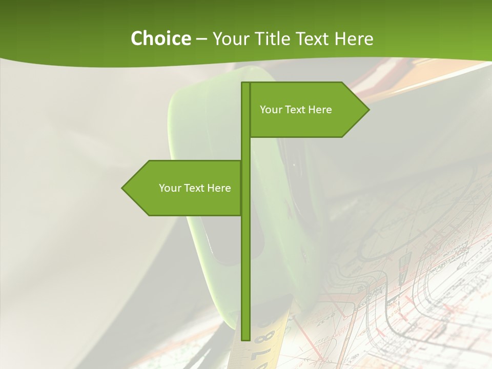 Helmet House Supervision PowerPoint Template