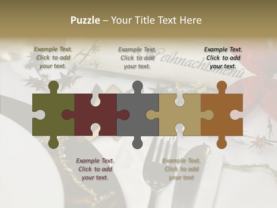 Dine Star Ambience PowerPoint Template