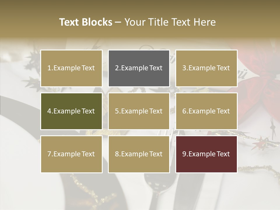 Dine Star Ambience PowerPoint Template