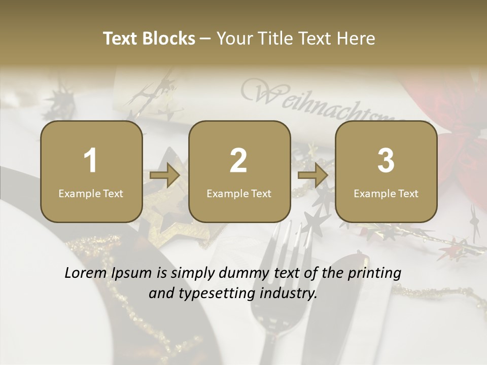 Dine Star Ambience PowerPoint Template