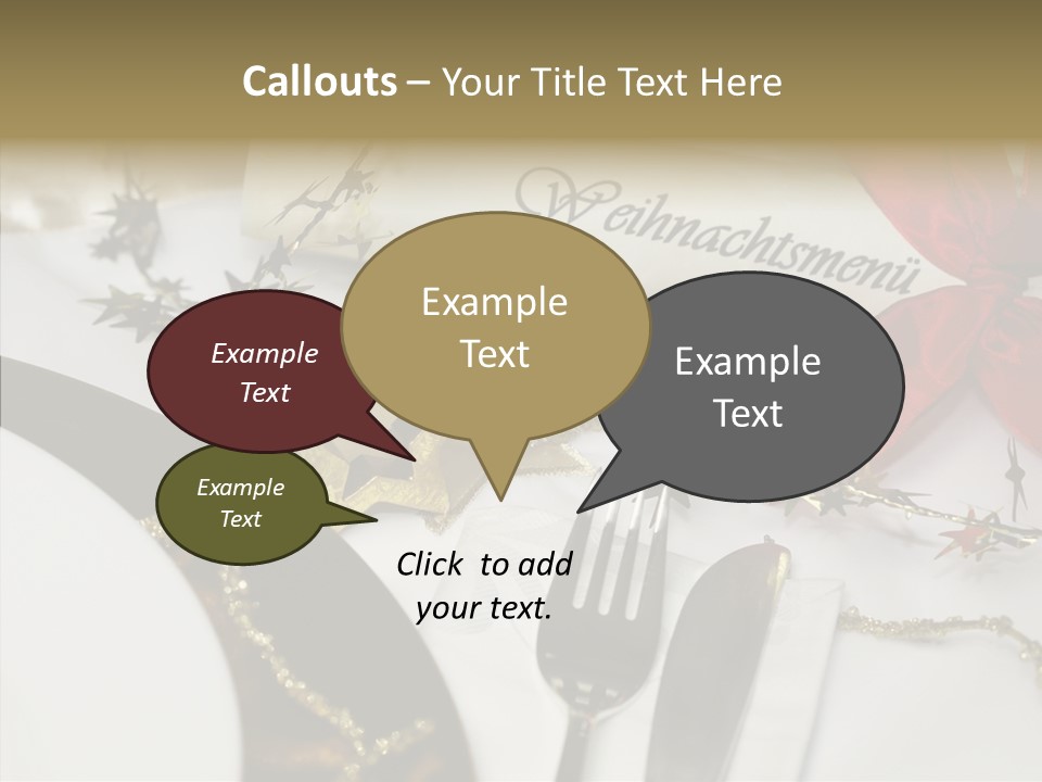 Dine Star Ambience PowerPoint Template