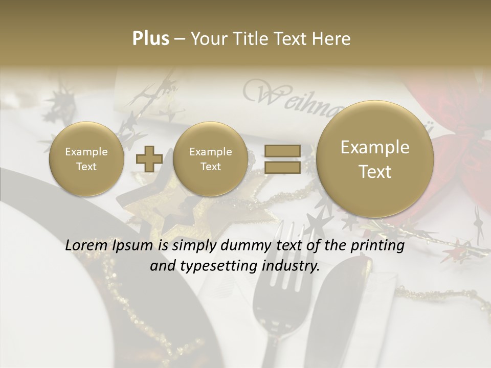 Dine Star Ambience PowerPoint Template