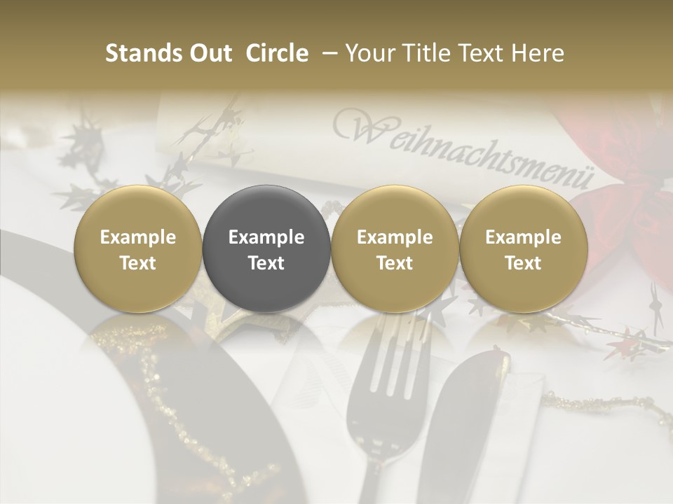 Dine Star Ambience PowerPoint Template