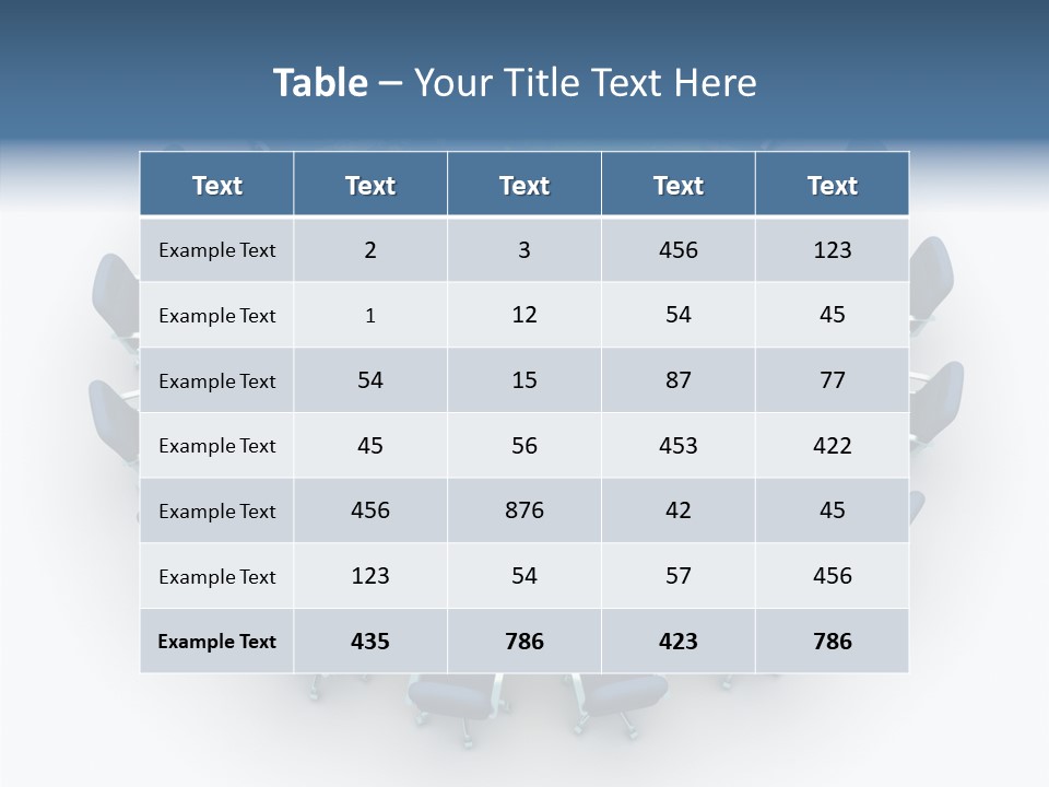 Meeting Map Communication PowerPoint Template