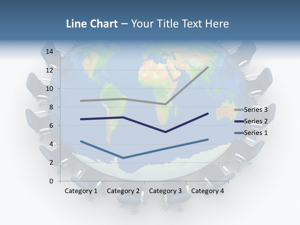 Meeting Map Communication PowerPoint Template