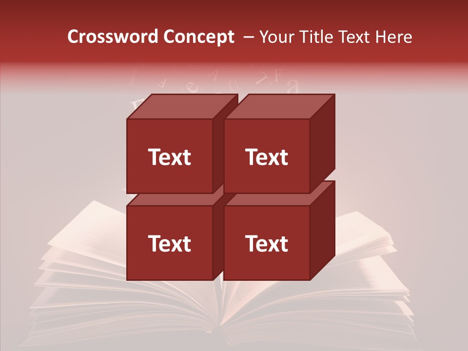 Publication Education Dictionary PowerPoint Template