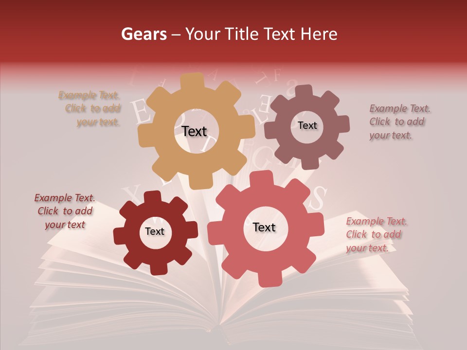Publication Education Dictionary PowerPoint Template