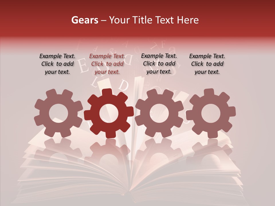 Publication Education Dictionary PowerPoint Template