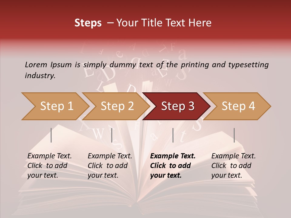 Publication Education Dictionary PowerPoint Template
