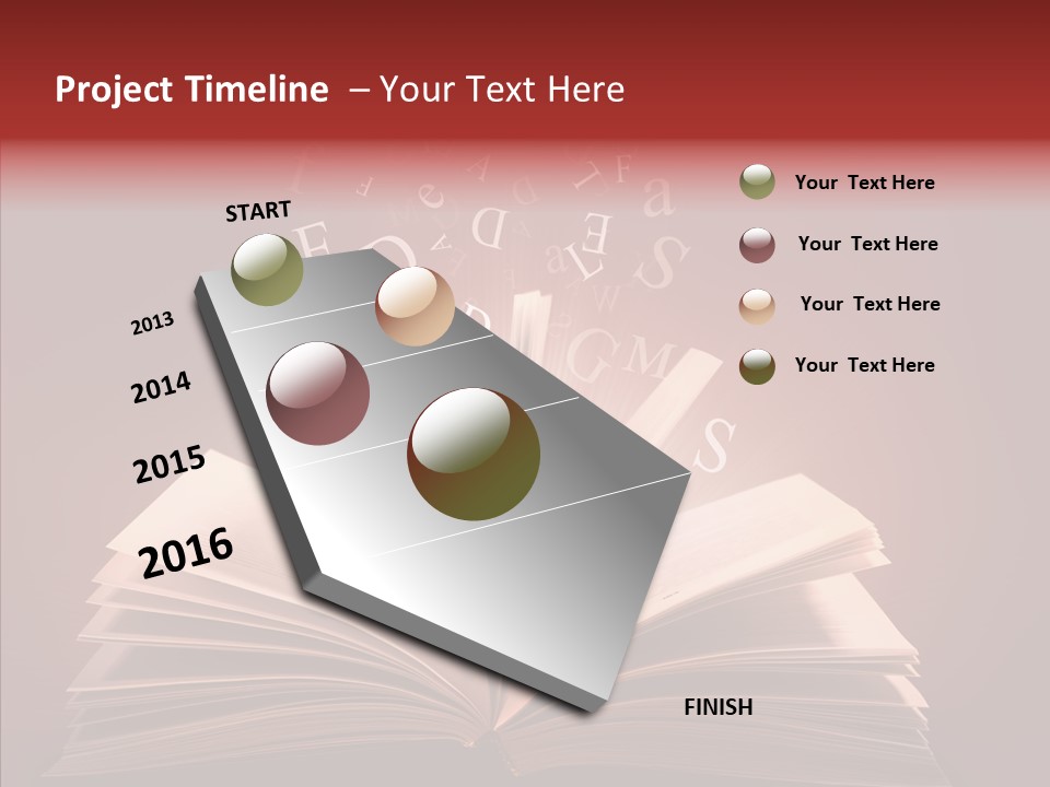 Publication Education Dictionary PowerPoint Template
